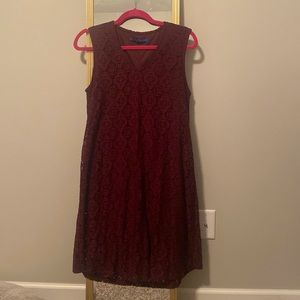 Apt 9 Burgundy Dress